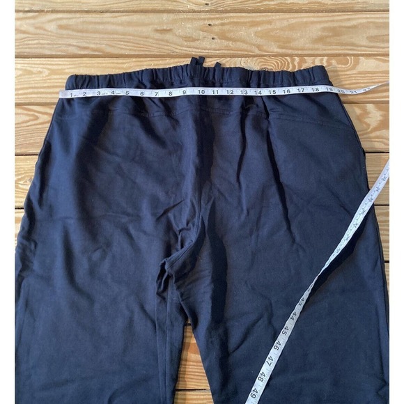 NEW Seed To Style Solid French Terry Pull On Pants Size XL Women’s Black - Picture 8 of 10